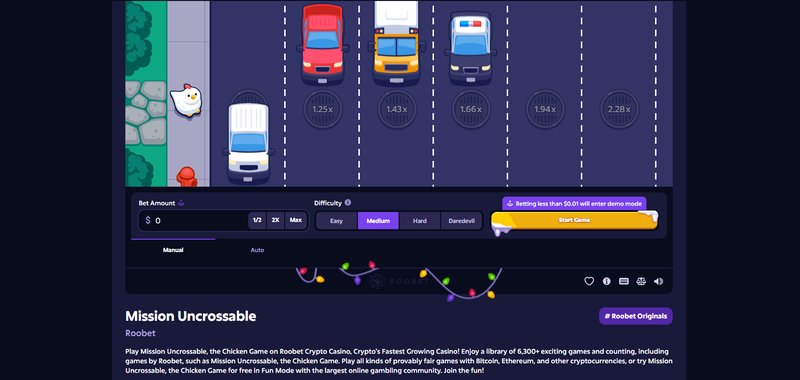 Introduction to play mission uncrossable